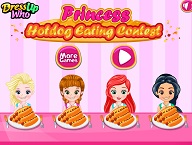 Princess Hot Dogs Eating Contest